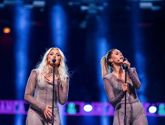 Bianca Ingrosso och Alice Stenlöf. Bianca Ingrosso och Alice Stenlöf.